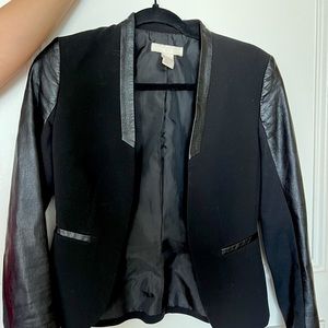 H&M leather jacket